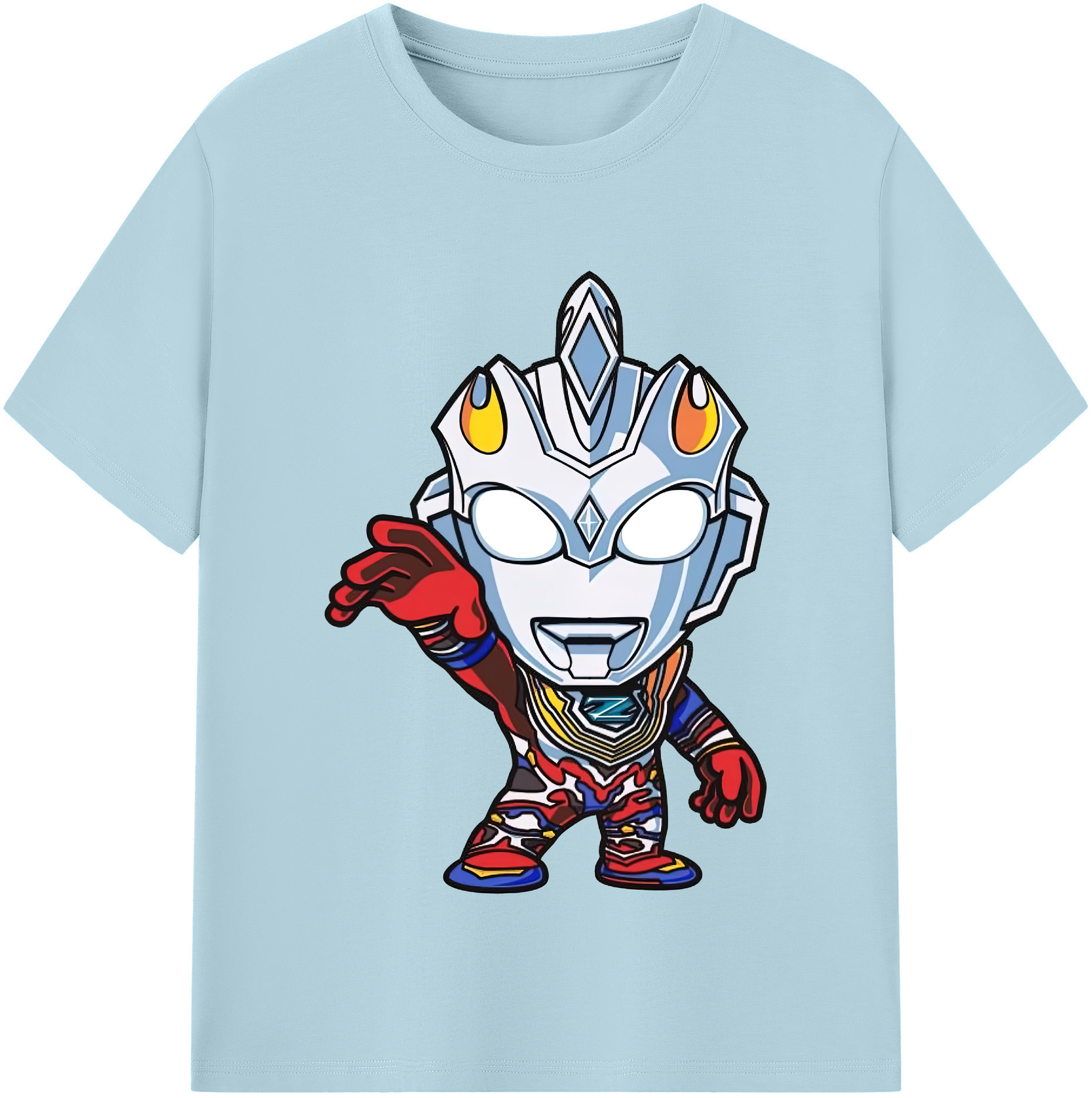 （画像用） ウルトラマン Ultraman 綿100％半袖Tシャツ（フロントプリント）